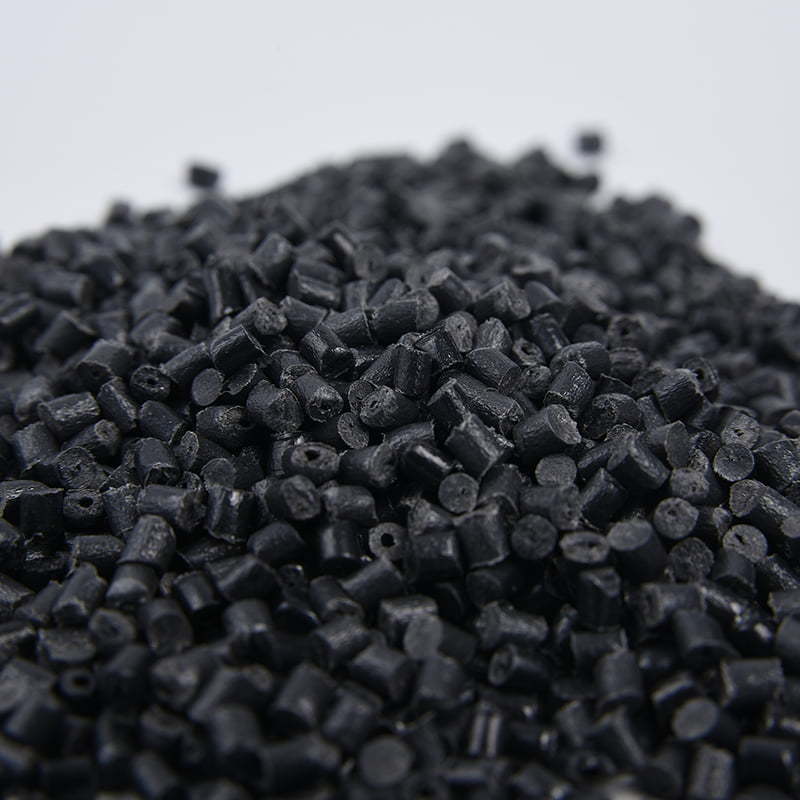 Black flame retardant PBT plastic
